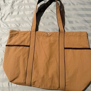 Lululemon Tan Tote Bag